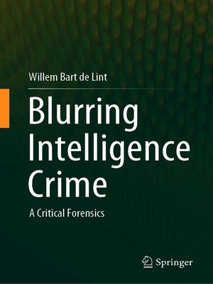 cover image of Blurring Intelligence Crime